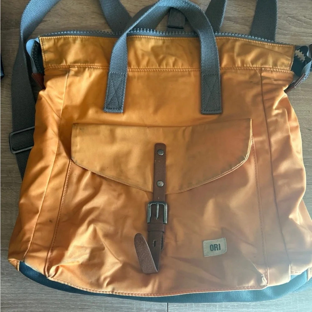 ORI Sunset Orange Computer Backpack - Picture 1 of 3